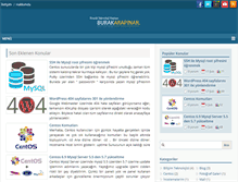 Tablet Screenshot of burakkarapinar.com
